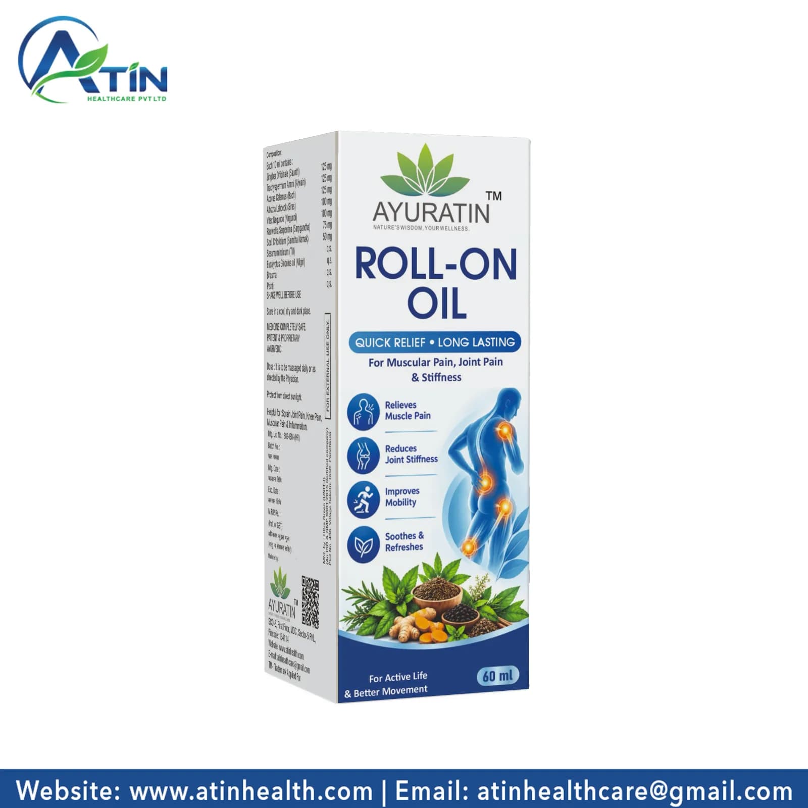 Ayuratin-Roll-ON Oil Oil